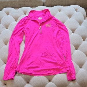 Lilly Pulitzer Vibrant Pink Long Sleeve Top
